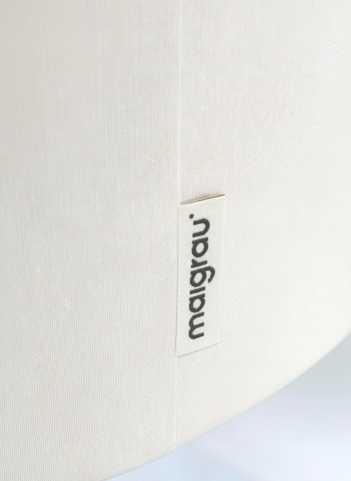maigrau Leuchten Material Lampenschirm Textil weiß – Made in Germany