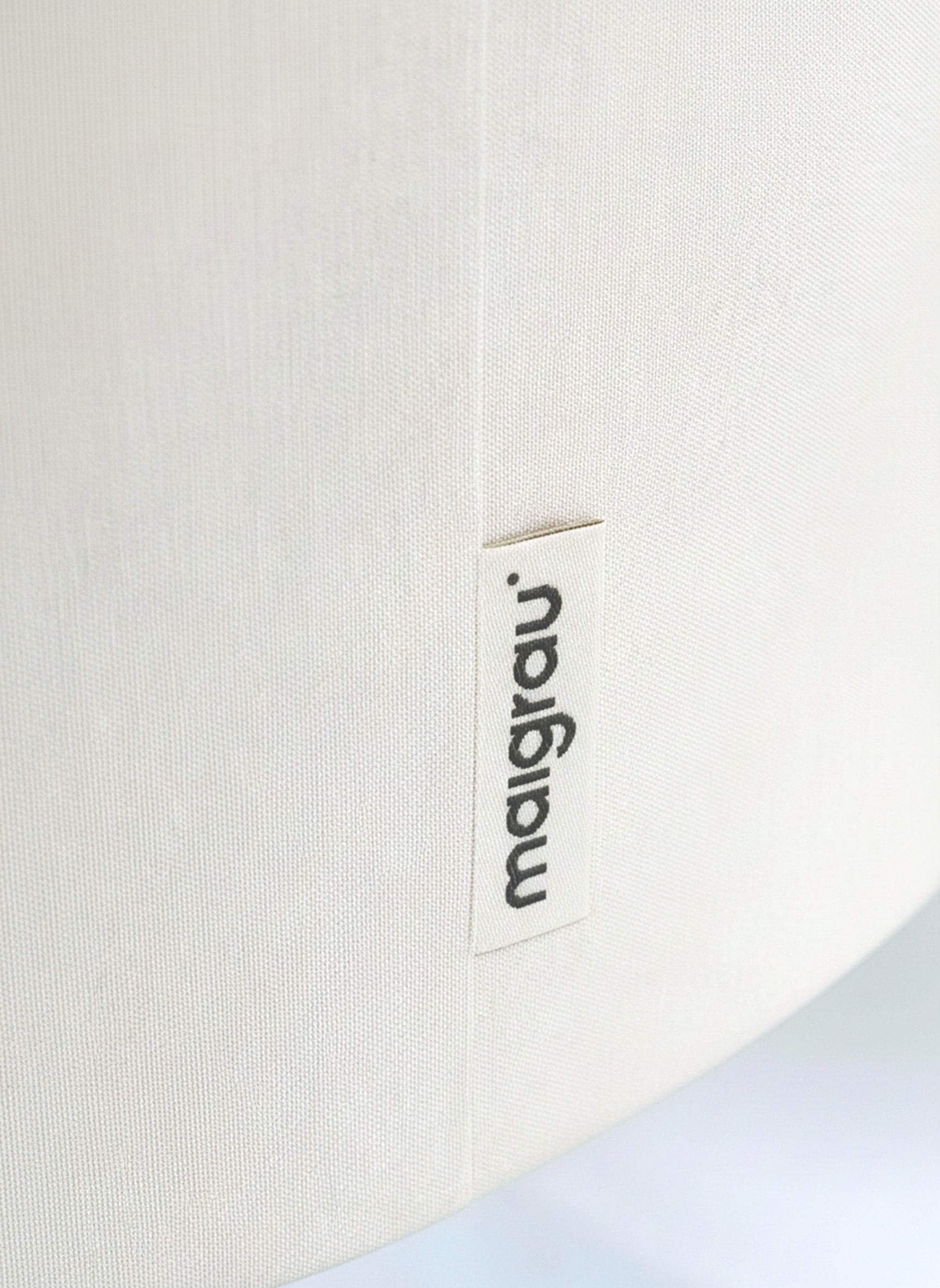 maigrau Leuchten Material Lampenschirm Textil weiß – Made in Germany